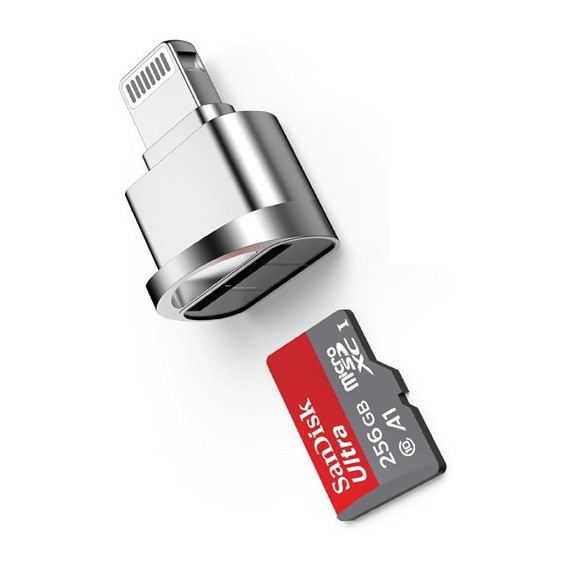 FGNS Lector Tarjeta Micro SD Con Conector Lightning Para Apple Iphone AD222