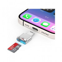 FGNS Lector Tarjeta Micro Sd con Conector Lightning para Apple Iphone AD222