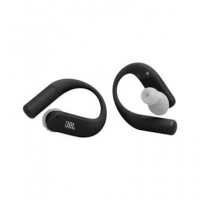 JBL Auricular BLUETOOTH Endurance Peak 4 Negro y Gris  con Soporte Oreja Cancelacion de Ruido 48H
