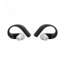 JBL Auricular Bluetooth ENDURANCE PEAK 4 Negro y Gris  Con Soporte Oreja Cancelacion de Ruido 48H