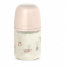 Biberon SUAVINEX B.a. Vidrio Sil 3P 120ML Rosa