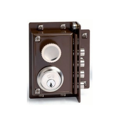 Cerradura De Seguridad Sobreponer - Jis - Derecha - Modeo 234 7d