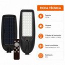Farola Solar Serie Lisboa 100W AIRMEC 1.400 Lumens