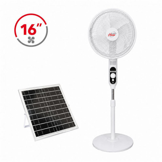 Ventilador Solar 15W LARRYHOUSE 16"