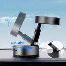 SOPORTE COCHE CON VENTOSA Y SOPORTE MAGNÉTICO GRIS XO