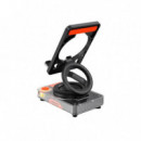 SOPORTE DE MOVIL CON ALTAVOZ INALÁMBRICO NEGRO XO