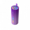 ALTAVOZ INALÁMBRICO LED DESLUMBRANTE VIOLETA XO