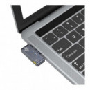 Lavalier Microfono LUUCCO Minipods K1 USB C Negro