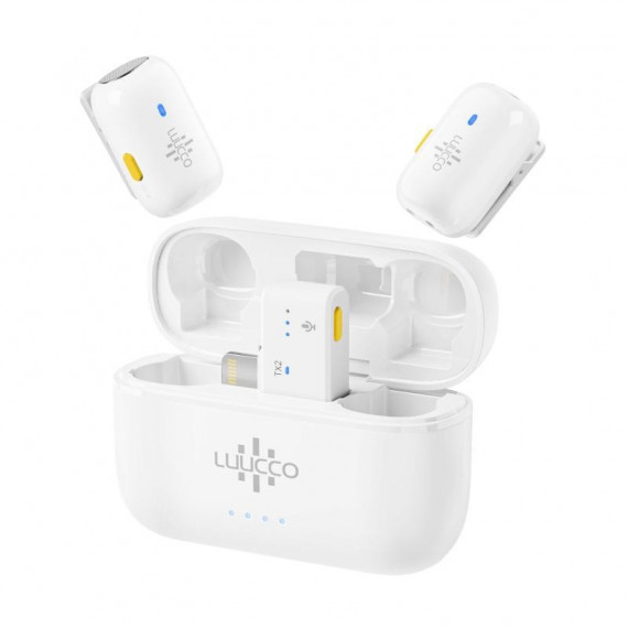 Lavalier Minipods K2 Lightning Blanco  LUUCCO