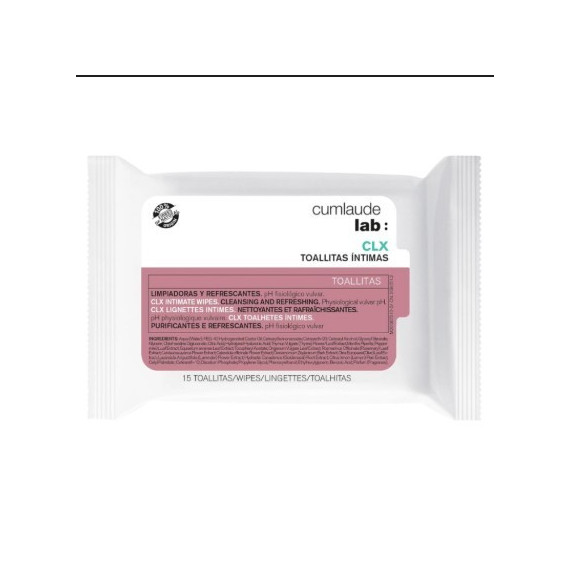 Cumlaude Lab: Higiene Intima Clx Toallitas 15 Unidades  DERMOFARM