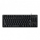 Teclado Gaming Mecánico Logitech G413 TKL SE QWERTY LED USB (920-010559)