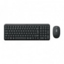 Kit Teclado + Ratón Logitech MK250 RF Wireless/Bluetooth Grafito (920-013543)