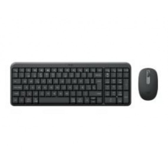 Kit Teclado + Ratón Logitech MK250 RF Wireless/Bluetooth Grafito (920-013543)