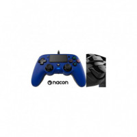 NACON Mando Oficial Playstation PS4 Compact Azul  (PS4OFCPADBLUE)