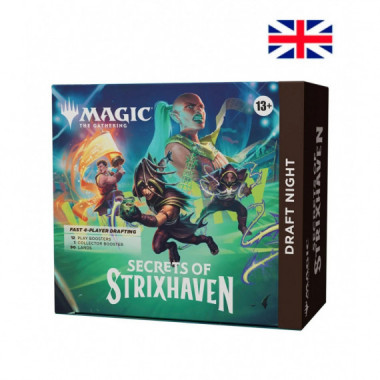 Draft Night Secrets Of Strixhaven Ingl&eacute;s  Magic The Gathering  WIZARDS OF THE COAST