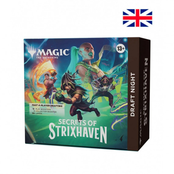 Draft Night Secrets Of Strixhaven Inglés  Magic The Gathering  WIZARDS OF THE COAST