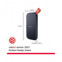 SANDISK Disco Duro Ssd Externo 2TB 800MB/S Proteccion Anitcaida
