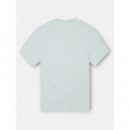 Camiseta SILBON Raqueta Media Aguamarina