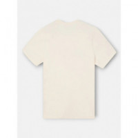 Camiseta SILBON Raqueta Media Crema