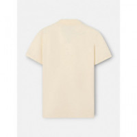 Polo Clasico SILBON Liso Crema