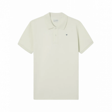 Polo SILBON Cl&aacute;sico Liso Verde Claro