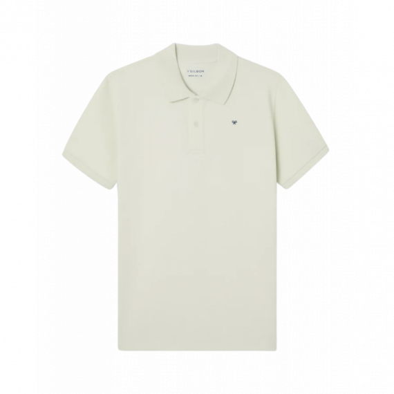 Polo SILBON Clásico Liso Verde Claro