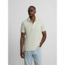 Polo SILBON Clásico Liso Verde Claro