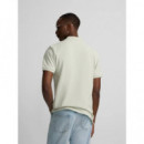 Polo SILBON Clásico Liso Verde Claro