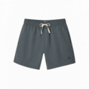 Bañadores Hombre Bañador SILBON Liso Verde Oscuro