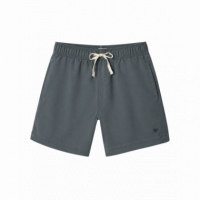 Bañadores Hombre Bañador SILBON Liso Verde Oscuro