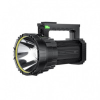 Linterna Led Grande 2.400MAH Negro XO