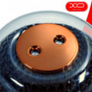 Humidificador Portatil con Luz Ambiental Blanco XO