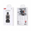 CARGADOR INALÁMBRICO MAGNÉTICO PLEGABLE 3 EN 1 NEGRO XO