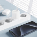 CARGADOR DE CARGA RÁPIDA USB-C 30W CON CABLE TYPE-C BLANCO XO