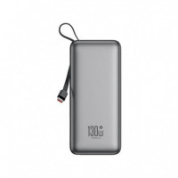 Cargador Portátil Carga Rápida Gris XO