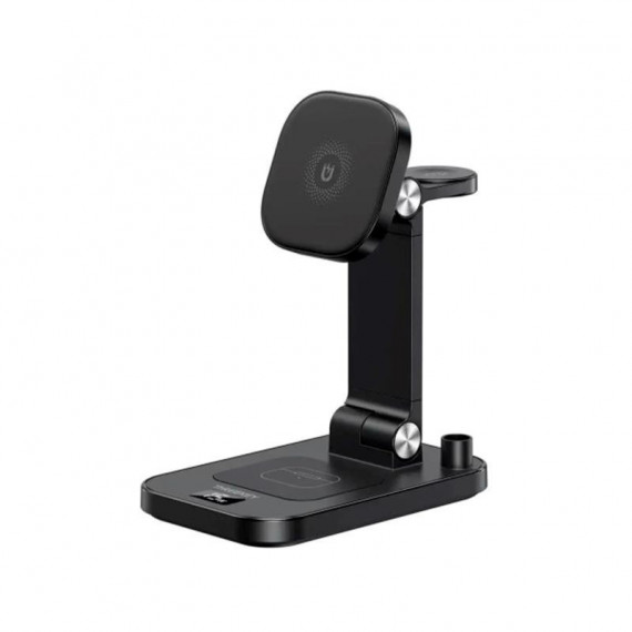 CARGADOR INALÁMBRICO 4 EN 1 NEGRO XO