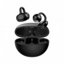 AURICULARES INALÁMBRICOS BLUETOOTH CON CARCASA EFECTO CUERO NEGRO XO