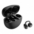 AURICULARES INALÁMBRICOS BLUETOOTH CON CARCASA EFECTO CUERO NEGRO XO