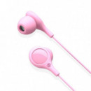AURICULARES CABLE CON CANCELACIÓN DE SONIDO ROSA XO