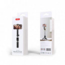 PALO SELFIE 80CM CON BLUETOOTH NEGRO XO