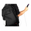 MOCHILA PARA PORTÁTILES 15,6" CB02 NEGRO CO