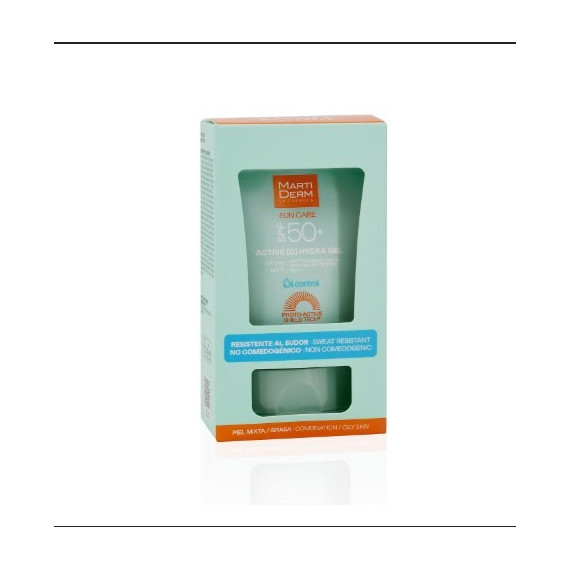 MARTIDERM SPF 50+ ACTIVE [D] HYDRA GEL 1 ENVASE 50 ML