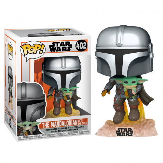 Funko POP Mando volando con Jet Pack 402