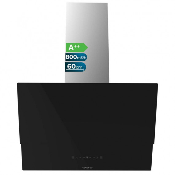 Bolero Flux Dt 608001 Glass Black A++ 60 de Ancho  CECOTEC