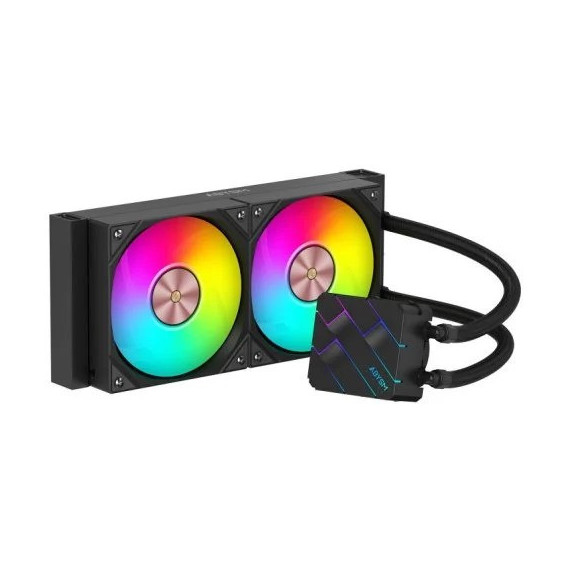 Refrigeracion Liquida Cpu Abysm Oceanic Tide Argb 240MM Black  OEM