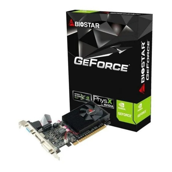 Tarjeta de Video BIOSTAR Gt 730 4GB VGA HDMI DVI GDDR3 Pcie 2.0