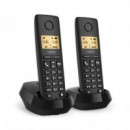 Telefono GIGASET Basic 100 Black Duo
