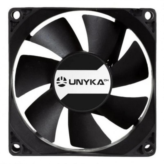 Ventilador UNYKACH Server 80X80X25 Mm Doble Rodamiento 4 Pines