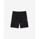 Pantalón Corto LACOSTE de Felpa de Corte Regular con Raya de Logotipo