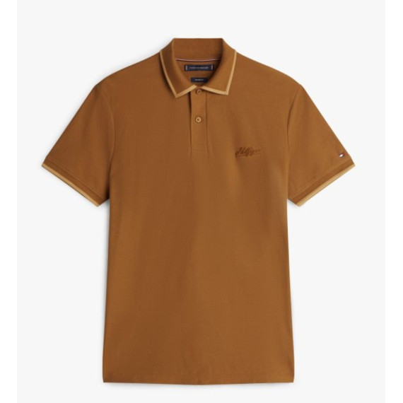 TOMMY HILFIGER - Twill Embro Logo Reg Polo - Gwp - F|MW0MW41607/GWP
